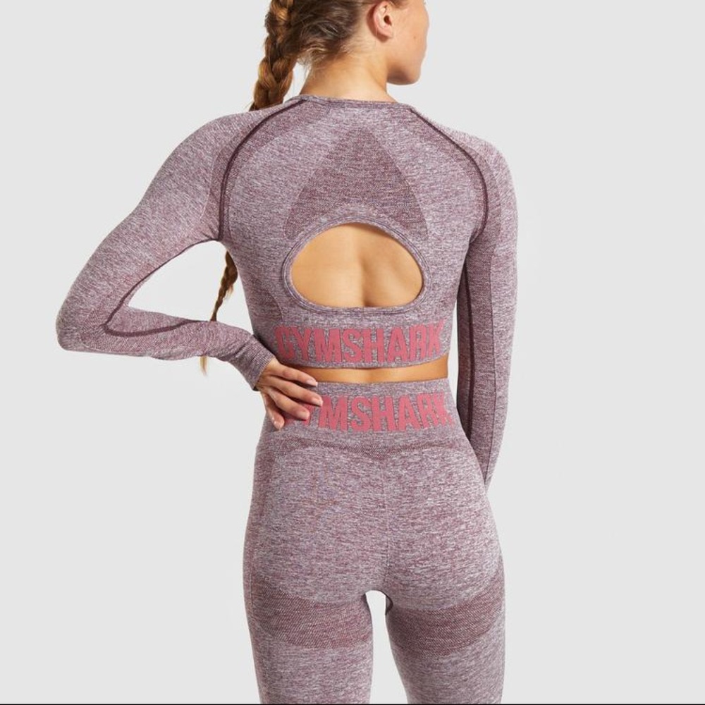 Gymshark Cherry/Rose High Waisted Leggings